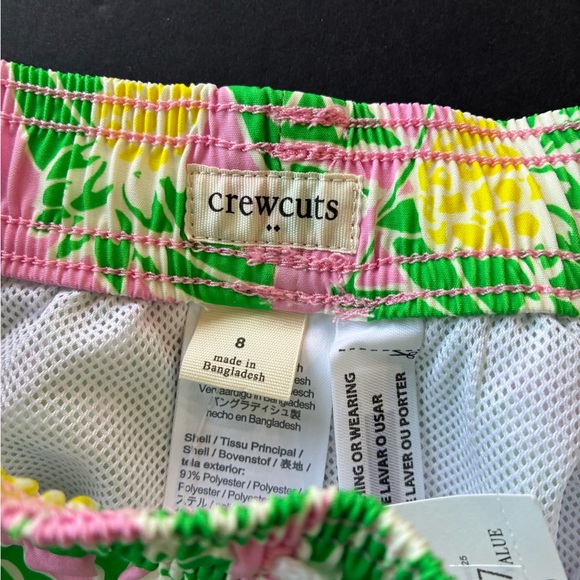 Crewcuts Floral Print Swim Shorts - Picture 2 of 3